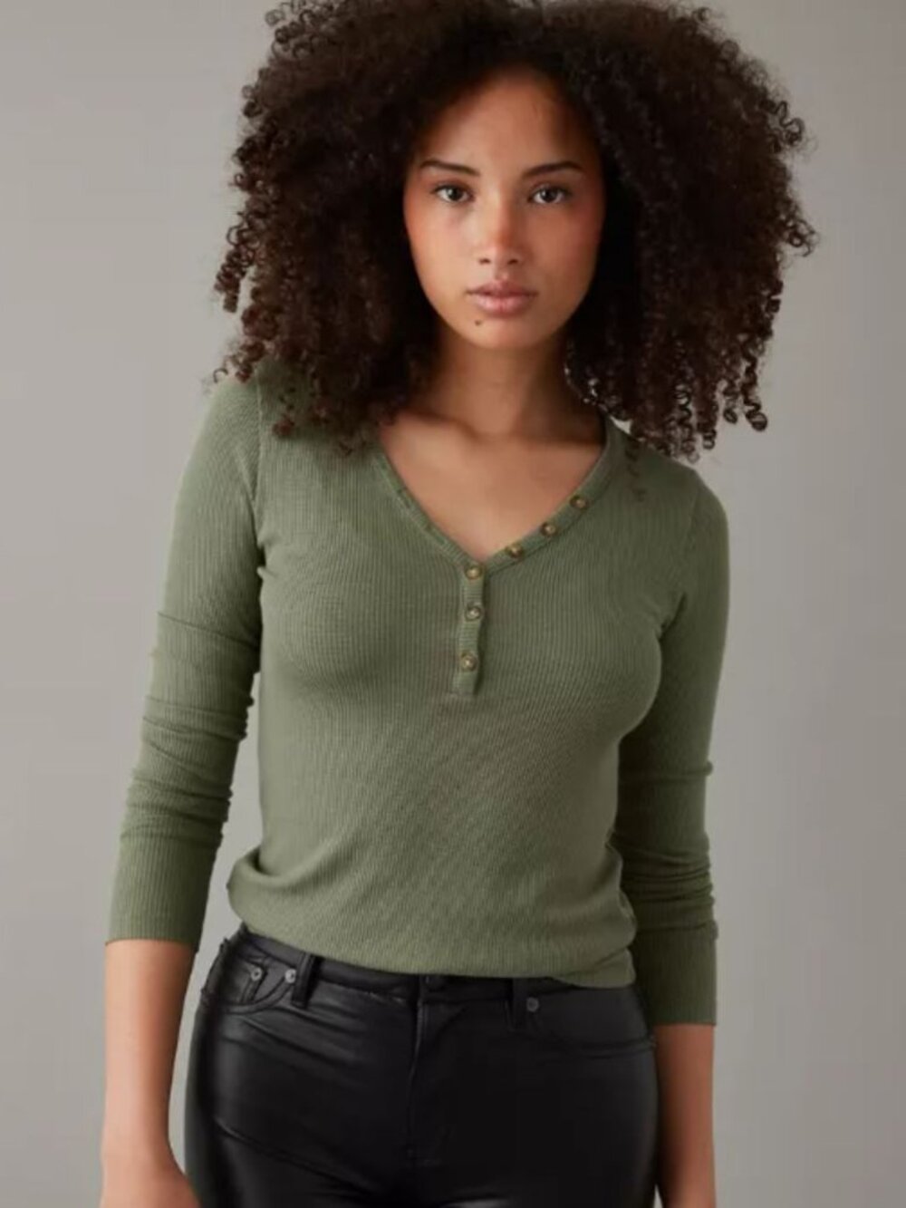 AERIE LONG SLEEVE TOP